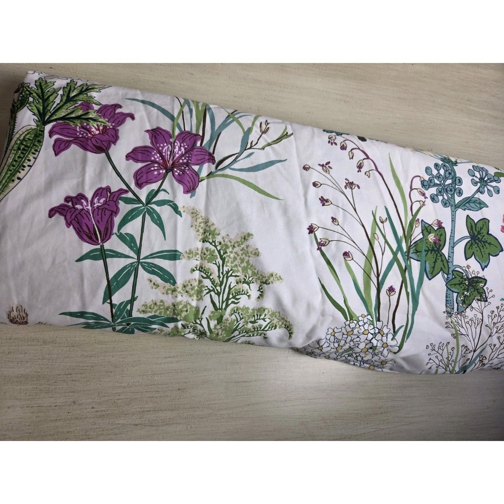 The Company Store Timeless Garden Full Duvet Cotton Bright Beautiful Botanical